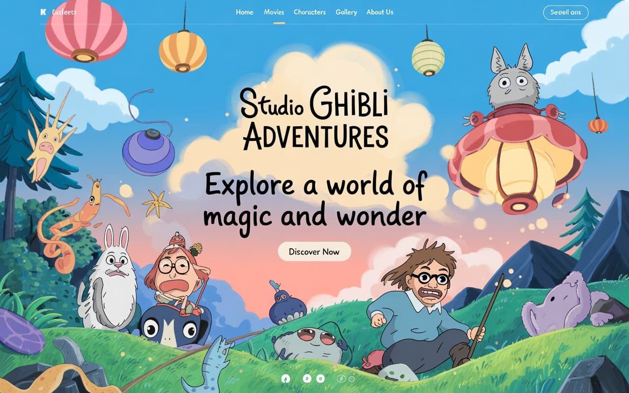 Ghibli Image Generator Example